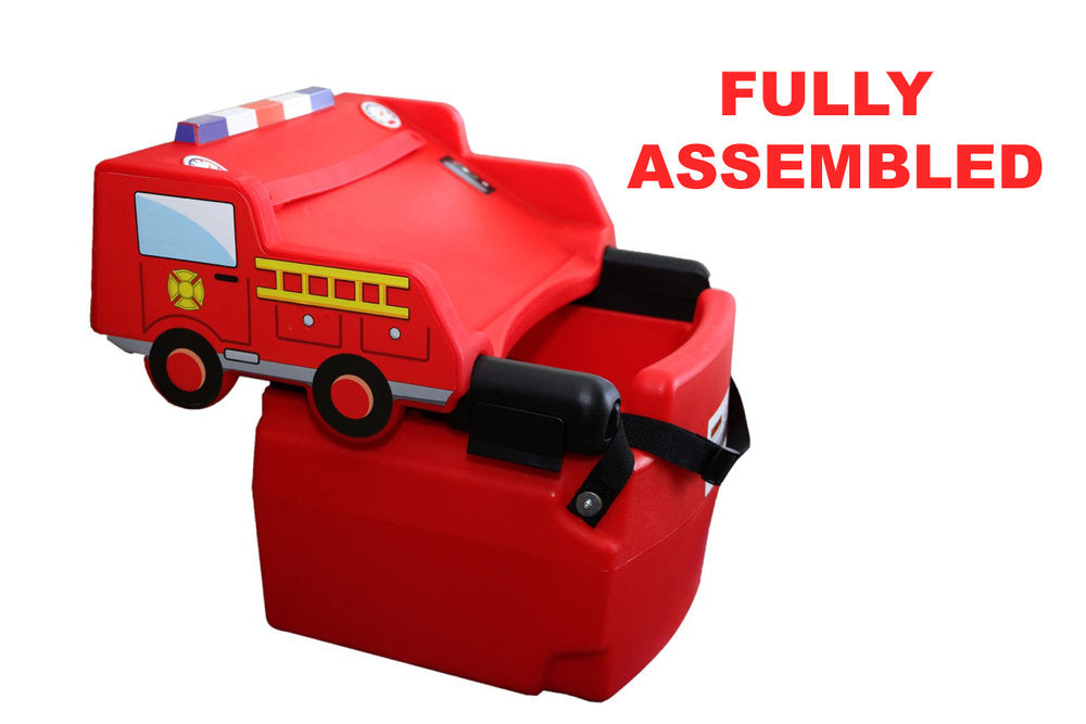 FIRE CHIEF PACKAGE - BOOSTER SEAT, HAIR CAPE, STORYBOOK, FIRST HAIRCUT CERTIFICATES (10 PACK)
