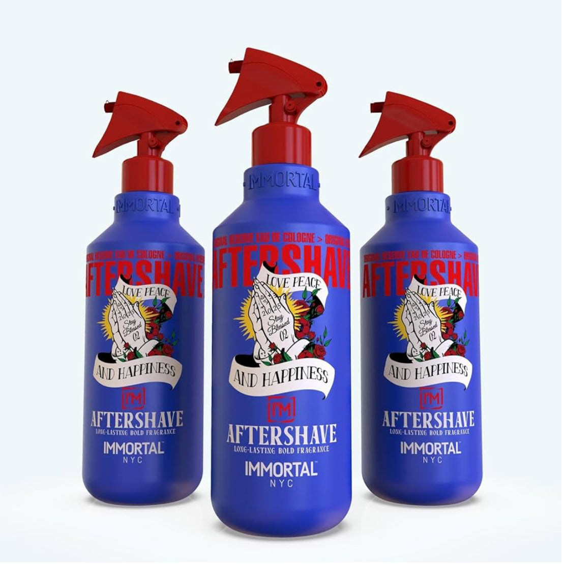 Immortal NYC Aftershave “Stay Blessed” Collection