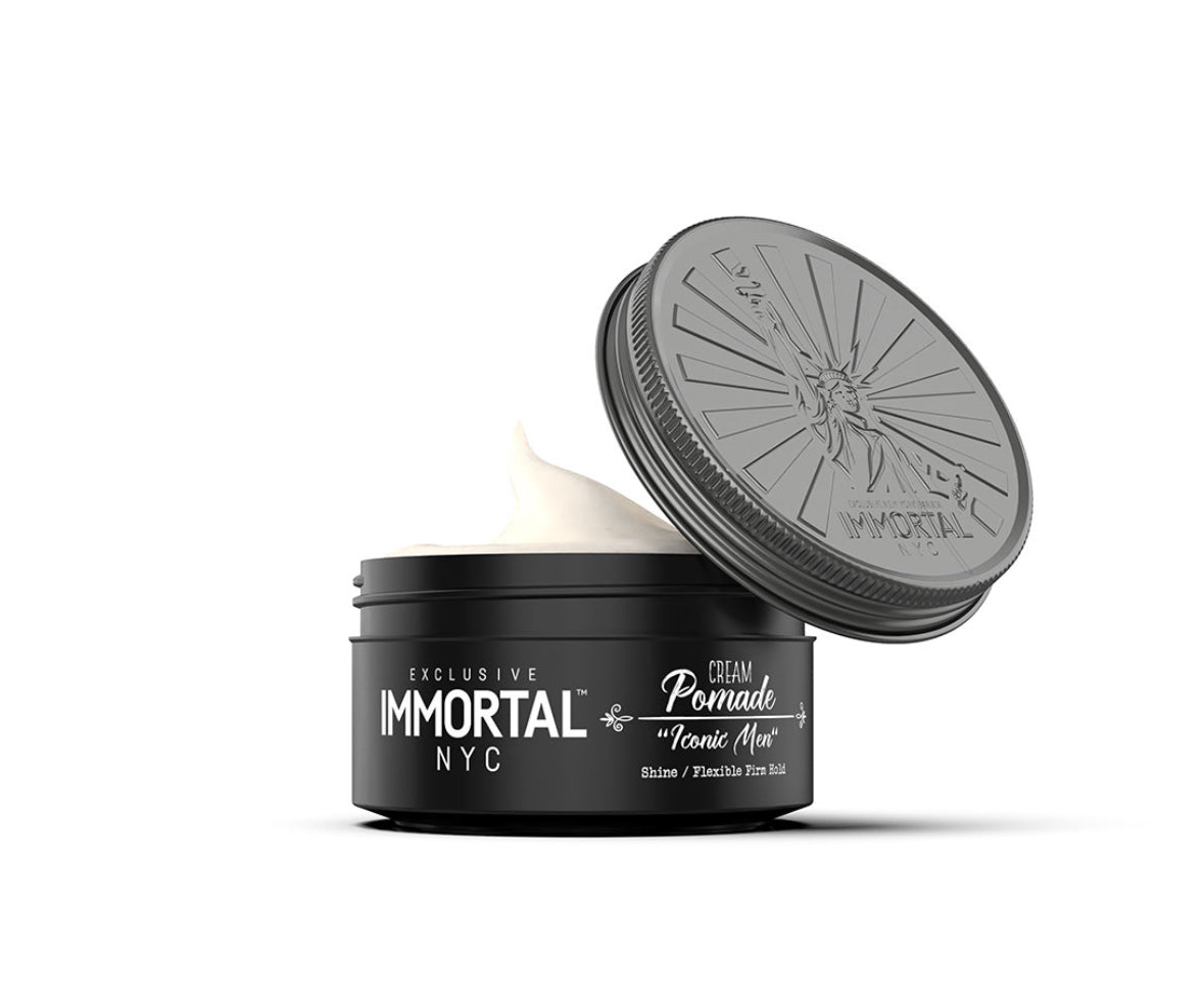 IMMORTAL NYC Cream Pomade" ICONIC MEN"