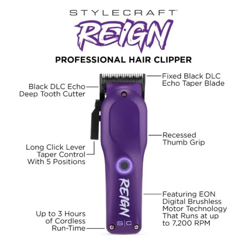 StyleCraft Purple Reign Clipper #SC620P