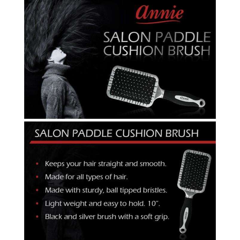 Annie Salon Paddle Cushion Brush, Jumbo #2231