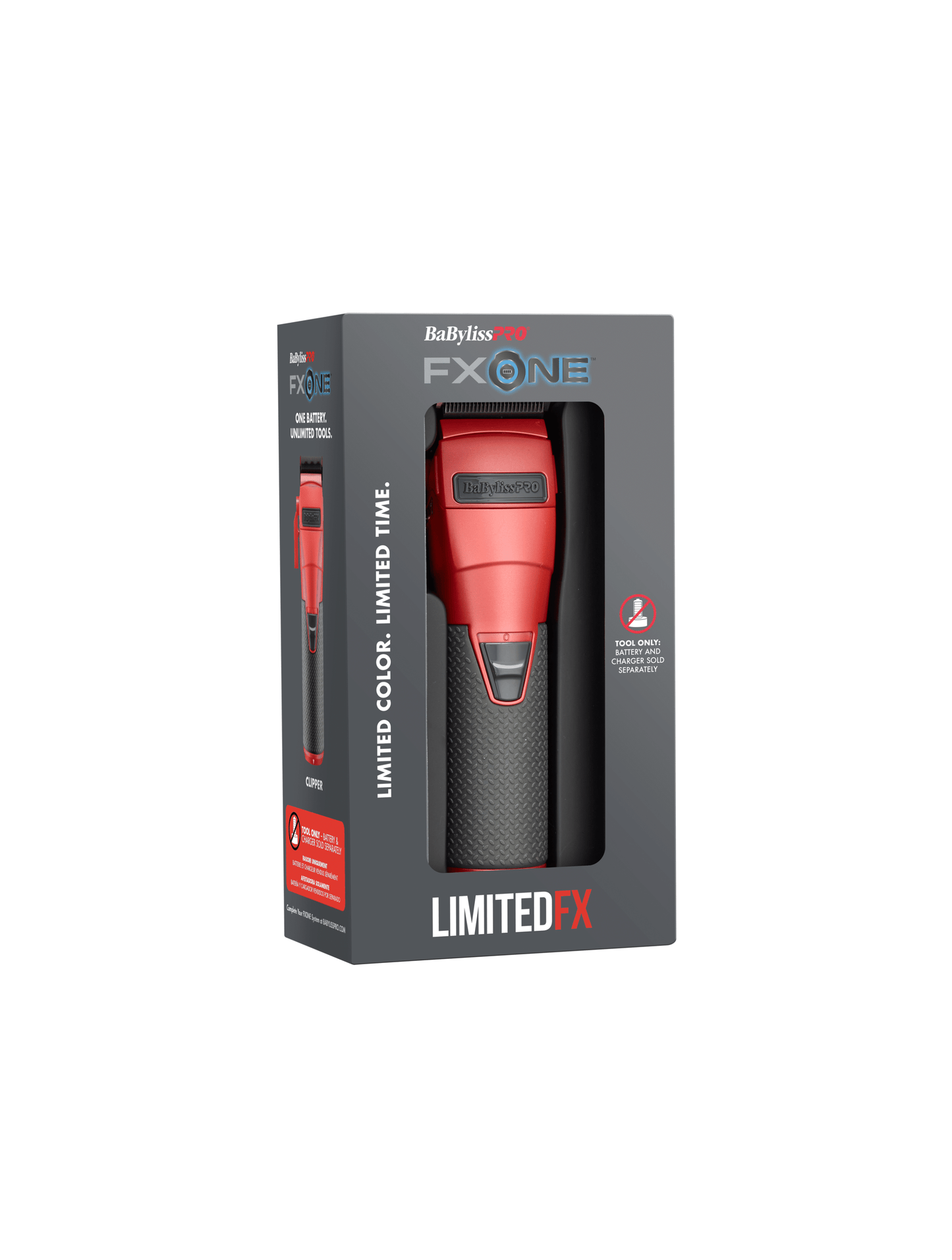 BabylissPro FXOne Limited Edition Clipper Matte Deep Orange (TOOL ONLY) #LFX899OC