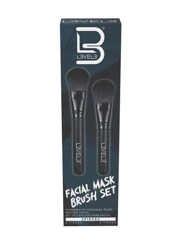 LEVEL3 Face Mask Brush Set 2pc #MKB010