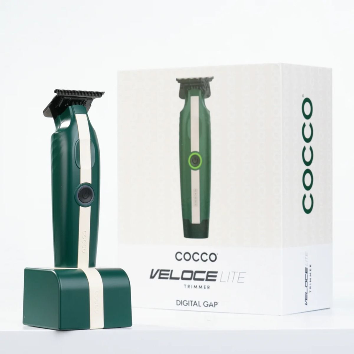 COCCO Veloce Lite Trimmer (Green/White Stripe) #CVLT-GRN/WHT