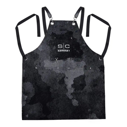 StyleCraft Heavy Weight Barber Apron - Black Camo #SC314B