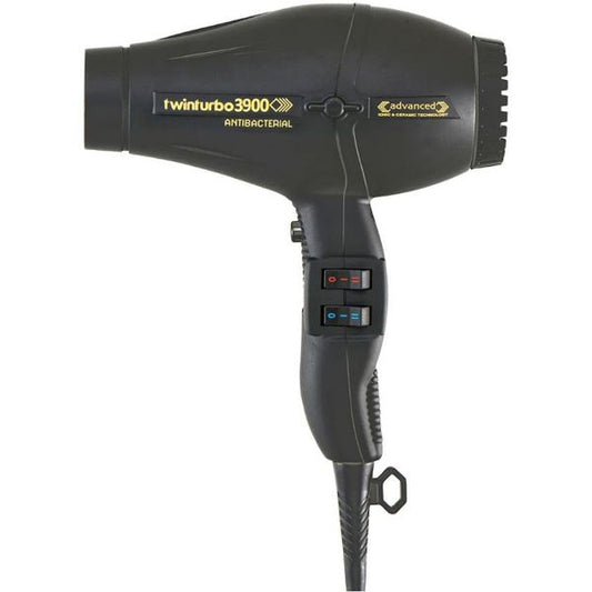 Turbo Power TwinTurbo 3900 Advanced Ionic & Ceramic Hair Dryer - Black #333X