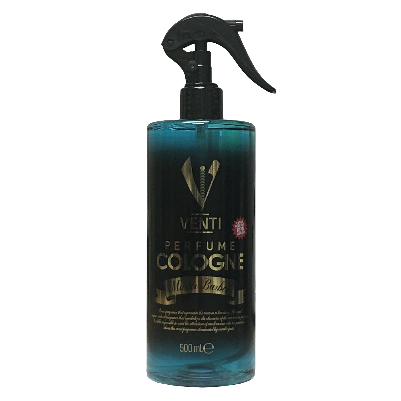 Venti Aftershave Cologne Master Barber 16.9 oz. Blue