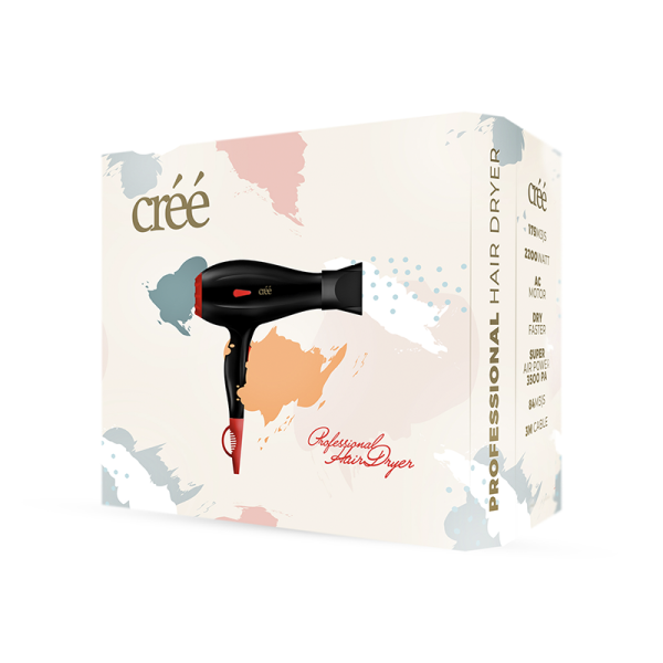 Créé Hair Dryer / button free