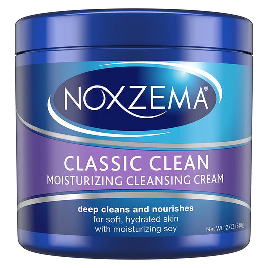 Noxzema Classic Clean Moisturizing Cleansing Cream 12 oz