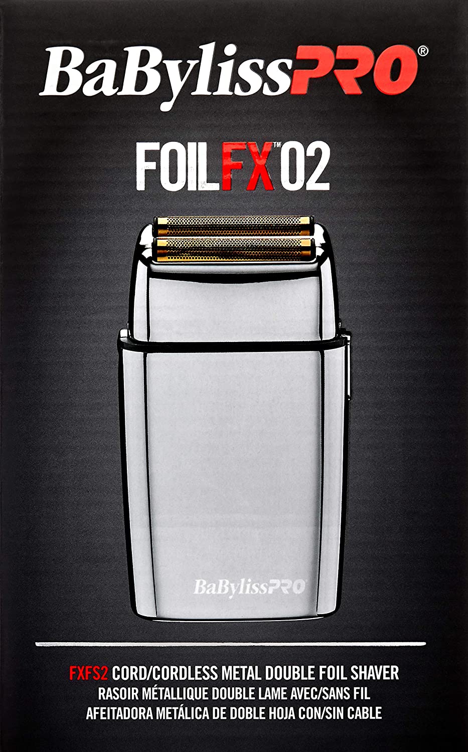 BabylissPro Shaver FOILFX02 Silver – Barbersmania