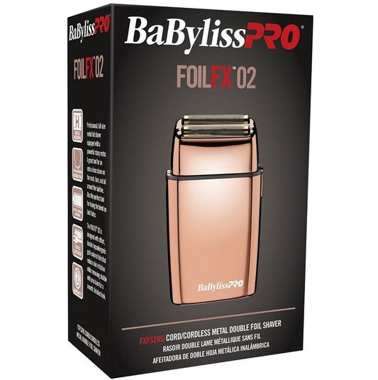 BabylissPro Shaver FOILFX02 Rose Gold