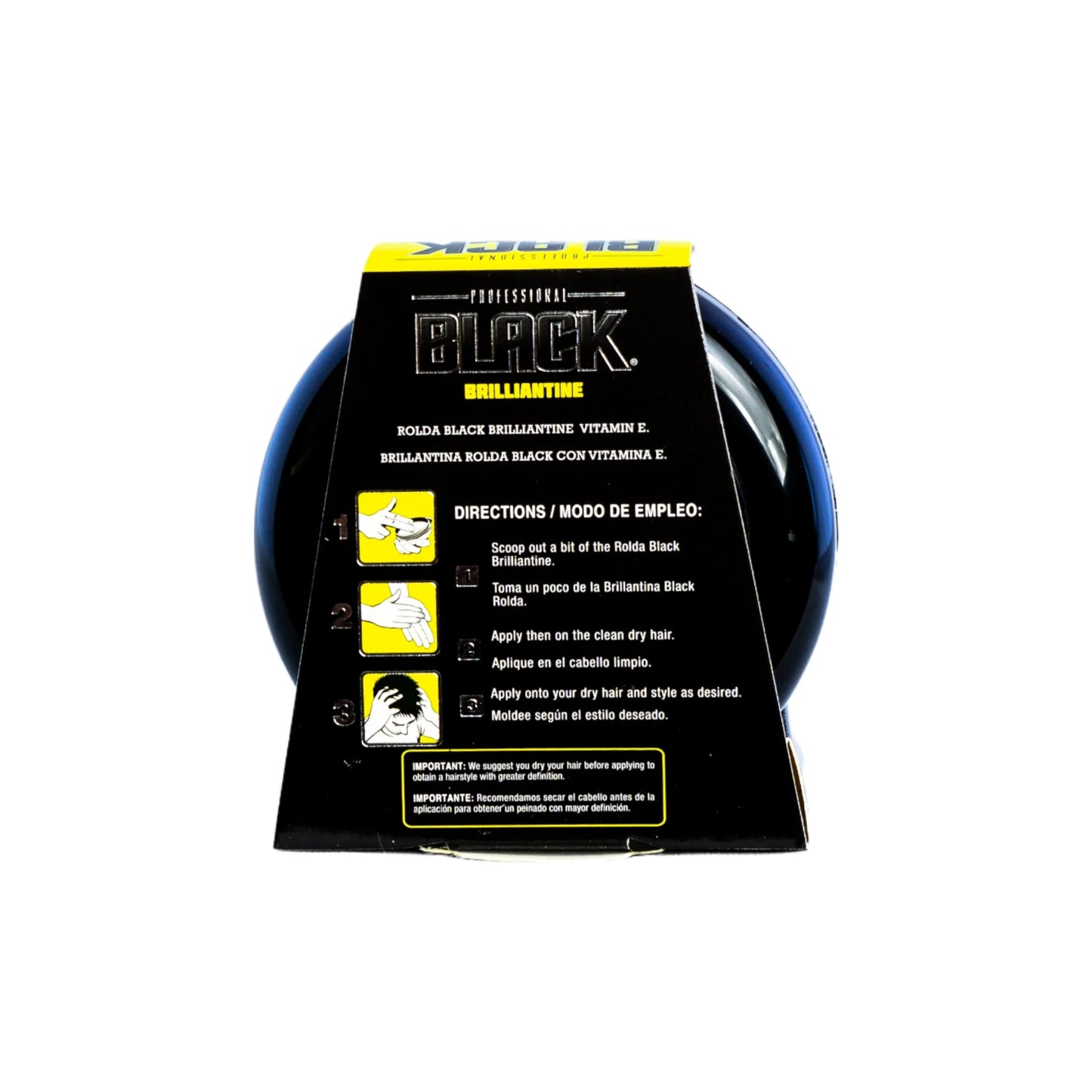 Rolda - Black Brilliantine Hair Wax