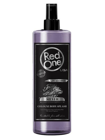 RedOne After Shave Cologne Body Splash Silver 400ml