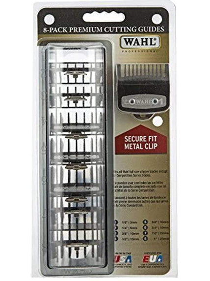 Wahl Premium Cutting Guide Combs 8 Pack #3171-500