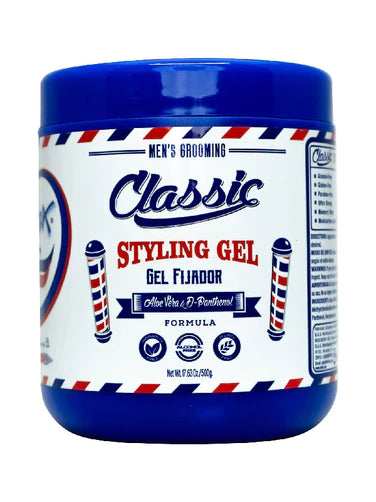 Rolda - Classic Hair Styling Gel | Vitamin E Capsules, Medium Hold, Medium Shine, Wet Look, Alcohol-free, Paraben-Free, Flake-free