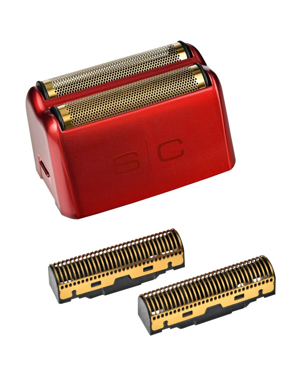 StyleCraft Wireless Prodigy Foil Shaver - Shiny Metallic Red
