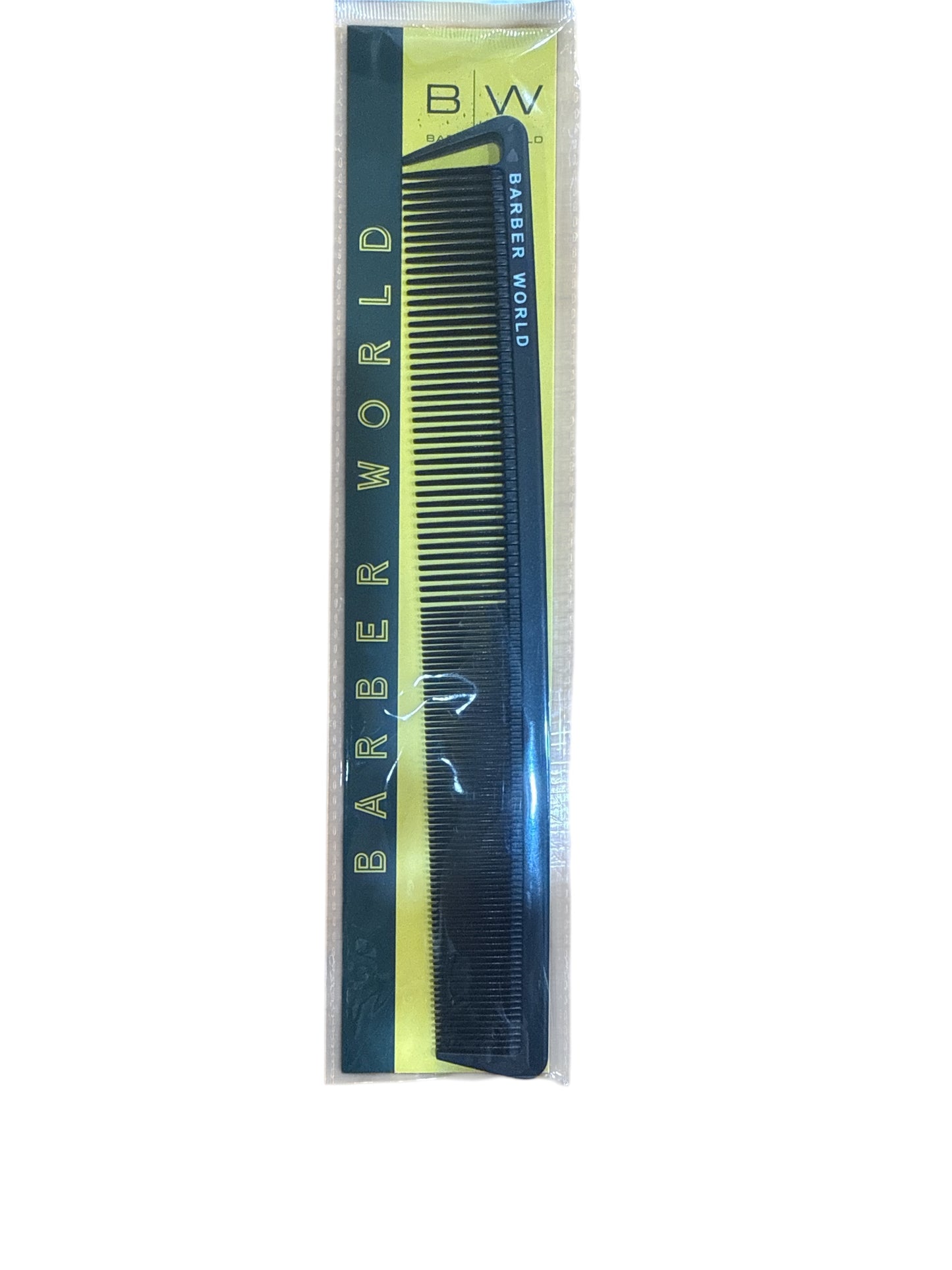 Barber World Anti-Static Carbon Comb #06925