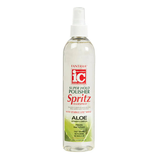 Fantasia IC Super Hold Polisher Spritz Hairspray - Aloe 10oz.