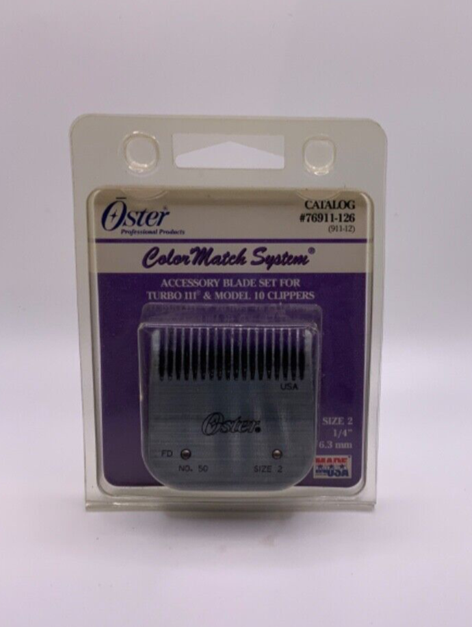 Oster Turbo 111 & #10 Size 2 1/4  Hair Clipper Blade
