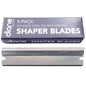 Diane Stainless Steel Polymer Coated Shaper Blades 5 Pack