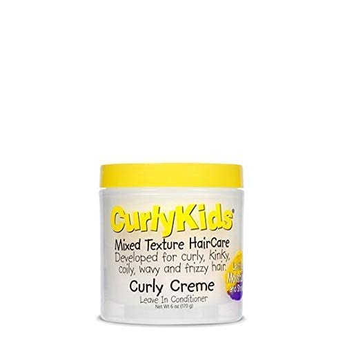 CurlyKids Mixed Texture HairCare Curly Creme 6oz