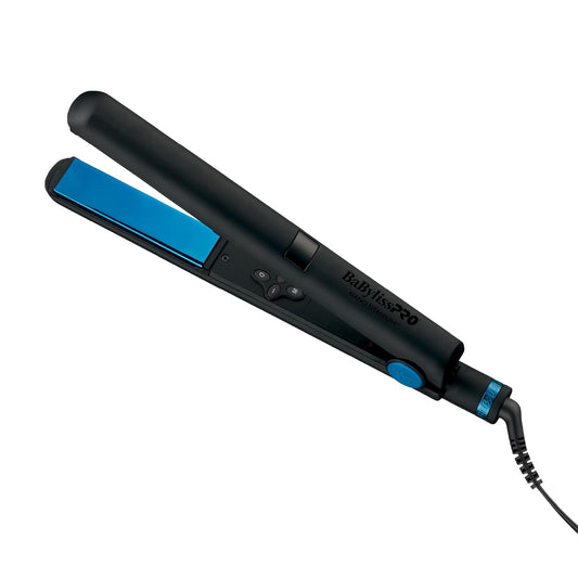 BaBylissPRO Nano Titanium Limited Edition Black & Blue 1" Digital Flat Iron #BNTMB4095TUC-320