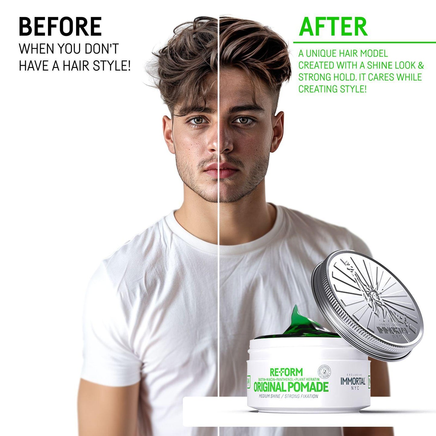 IMMORTAL NYC Reform/Vegan Original Pomade