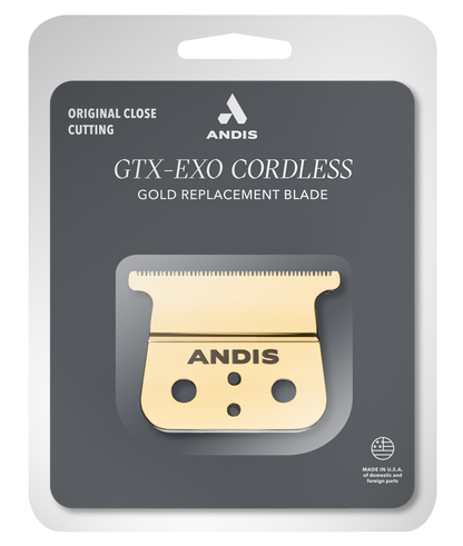 Andis GTX-Exo Cordless Gold Shallow Tooth Replacement Blade #74115