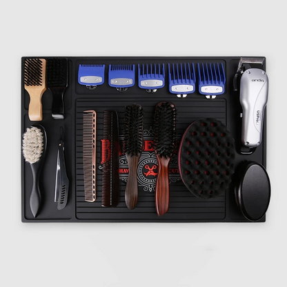 Barbershop station mat
