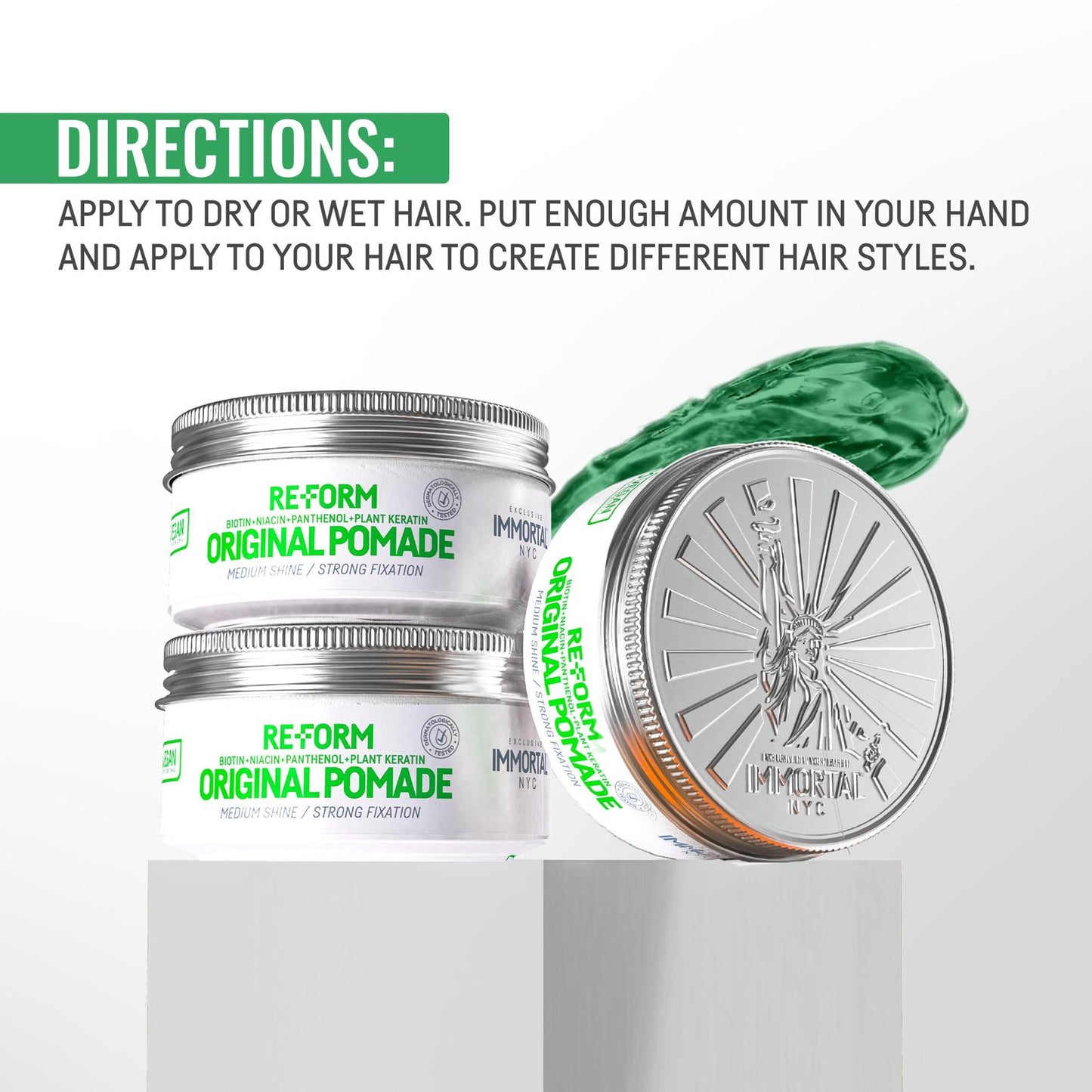 IMMORTAL NYC Reform/Vegan Original Pomade