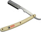 Classic Samurai Stainless Steel and plastic Professional Barber Straight Edge Razor