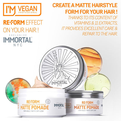 IMMORTAL NYC Reform/Vegan Matte Pomade