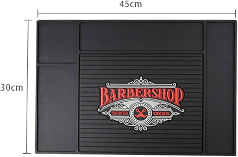 Barbershop station mat
