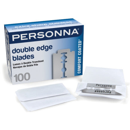 Personna Double Edge Stainless Steel Blades (120 Blades/pk)