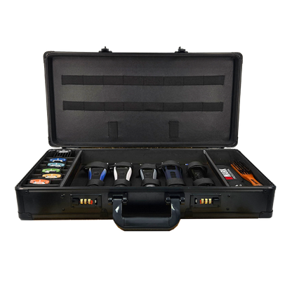 WMark Professional Lockable Aluminum Barber Case