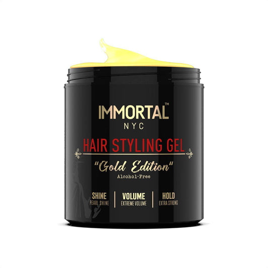 IMMORTAL NYC Hair Styling Gel "Gold Edition"