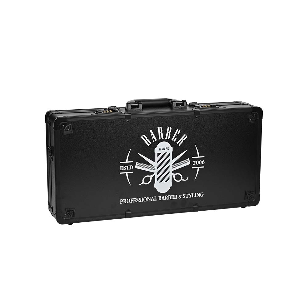 WMark Professional Lockable Aluminum Barber Case