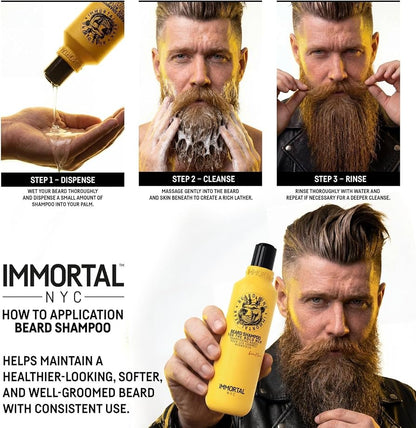 IMMORTAL NYC Beard Shampoo (250mL)