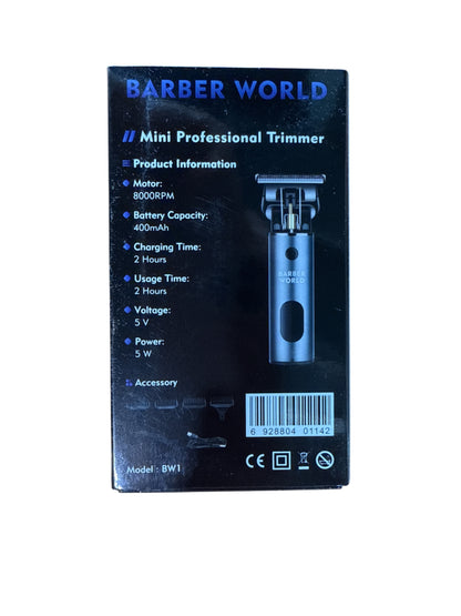 Barber World Mini Professional Trimmer #BW1