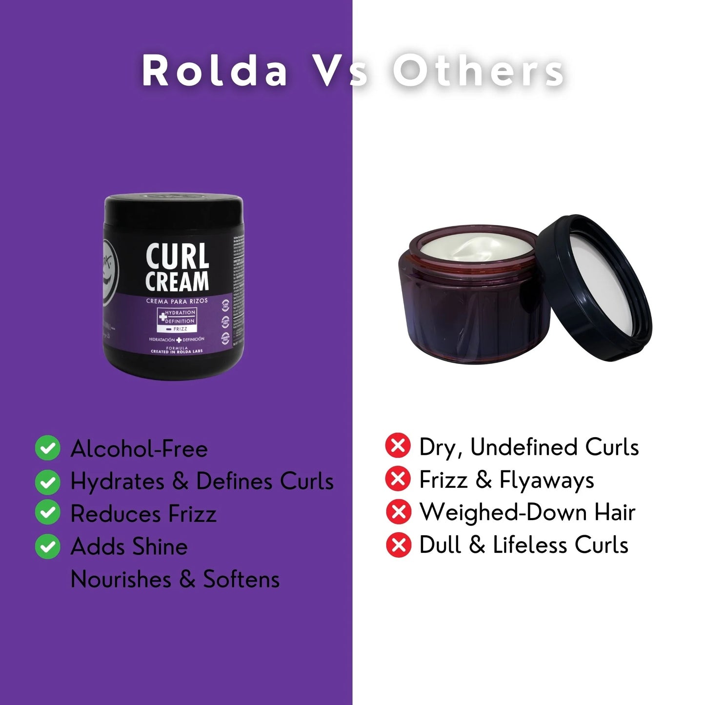 Rolda - Hair Curl Defining Cream 35.2oz