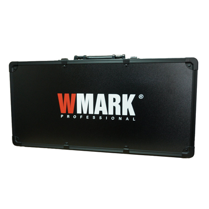 WMark Professional Lockable Aluminum Barber Case