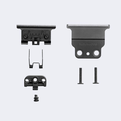 BaBylissPro Titanium Metal-Injection Molded (MIM) Precision Deep-Tooth T-Blade [Black] #FX7045B