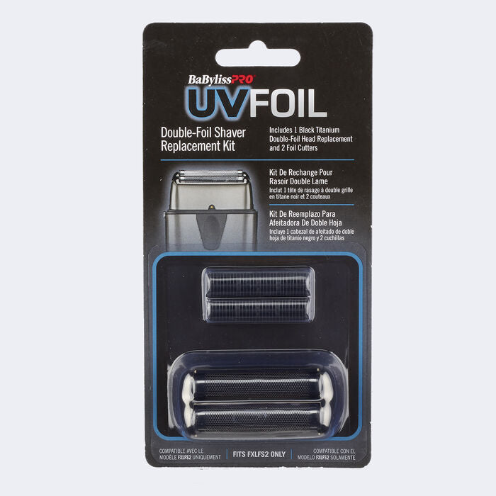 BaBylissPro UVFOIL Double-Foil Shaver Replacement Kit #FXLRF2