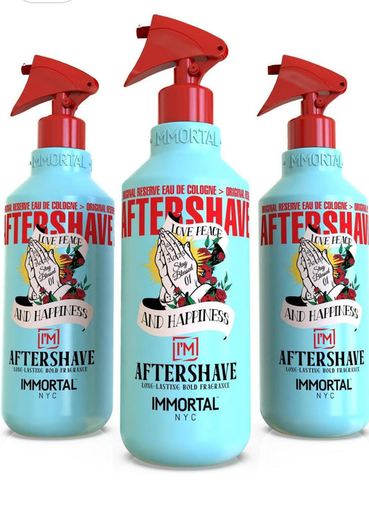 Immortal NYC Aftershave “Stay Blessed” Collection