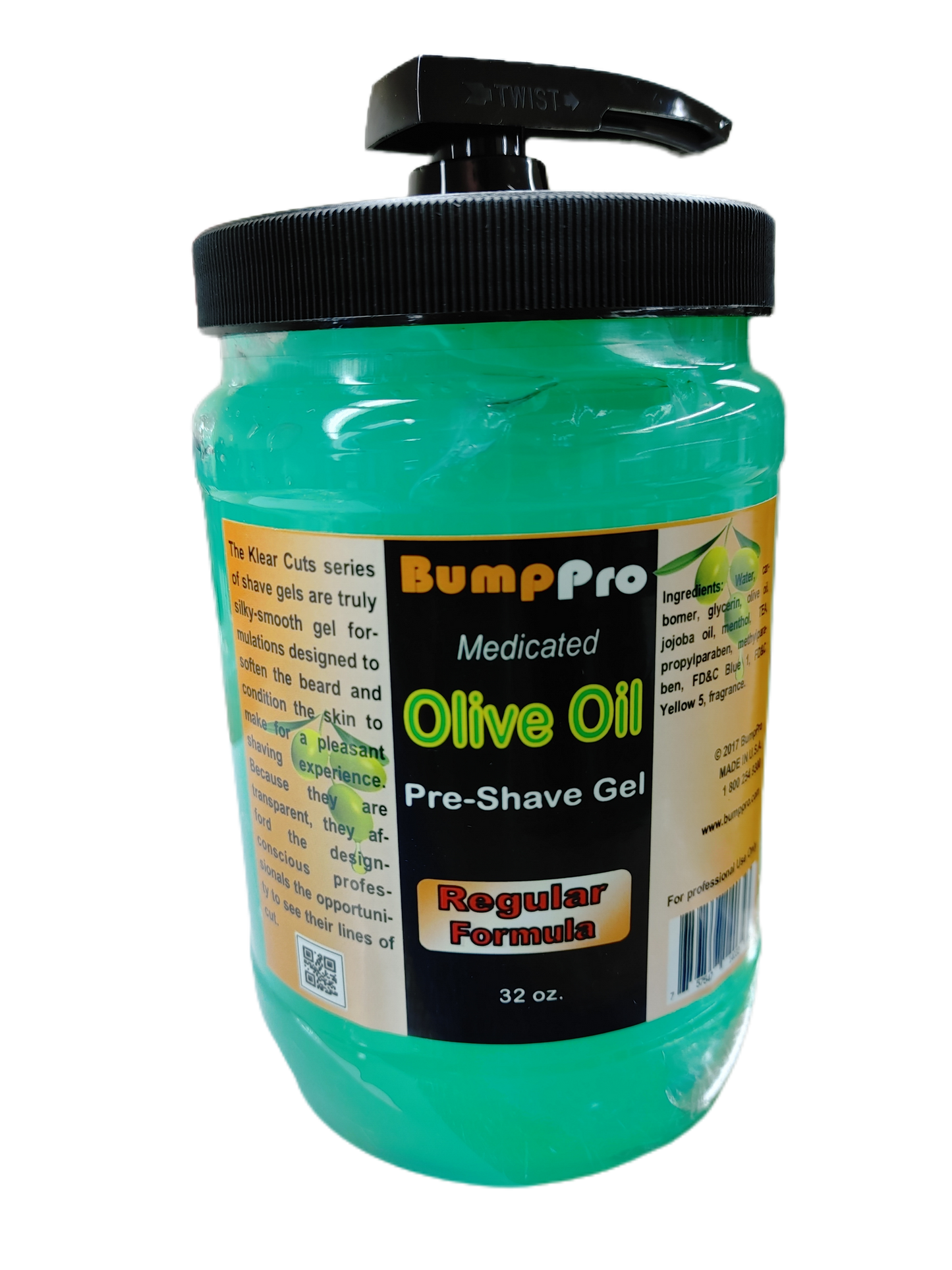 BumpPro Olive Oil Pre-Shave Gel- Regular