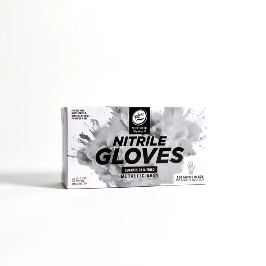 ROLDA - NITRILE GLOVES METALLIC GREY