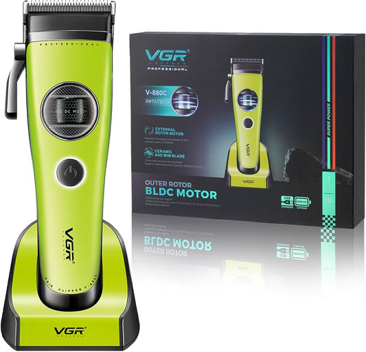 VGR Professional Hair Clipper- Outer Rotor BLDC Motor #V-880C