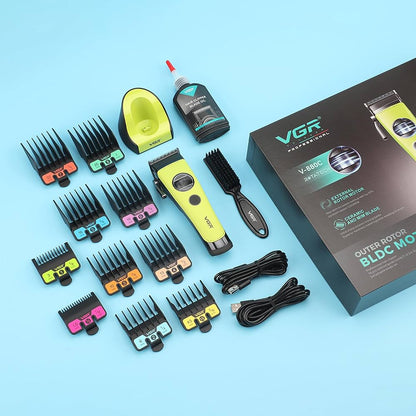 VGR Professional Hair Clipper- Outer Rotor BLDC Motor #V-880C