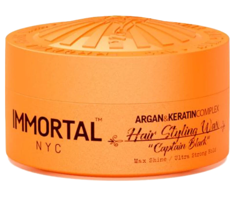 IMMORTAL NYC Captain Black Hair Styling Wax