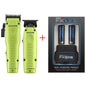 #FX829/729NYLT FXONE Lo-Pro Clipper/Trimmer Combo (Neon) w/ Free Dual Charger+Batteries